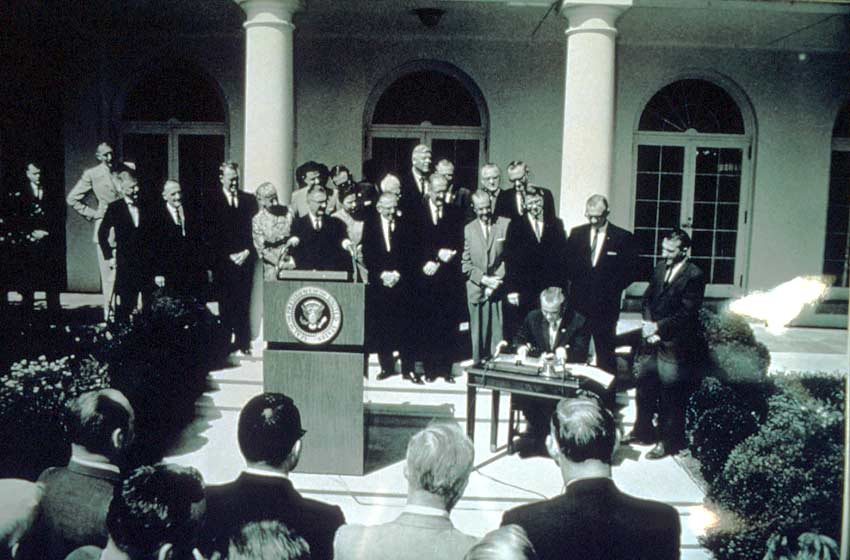 Signing of the Wilderness Act